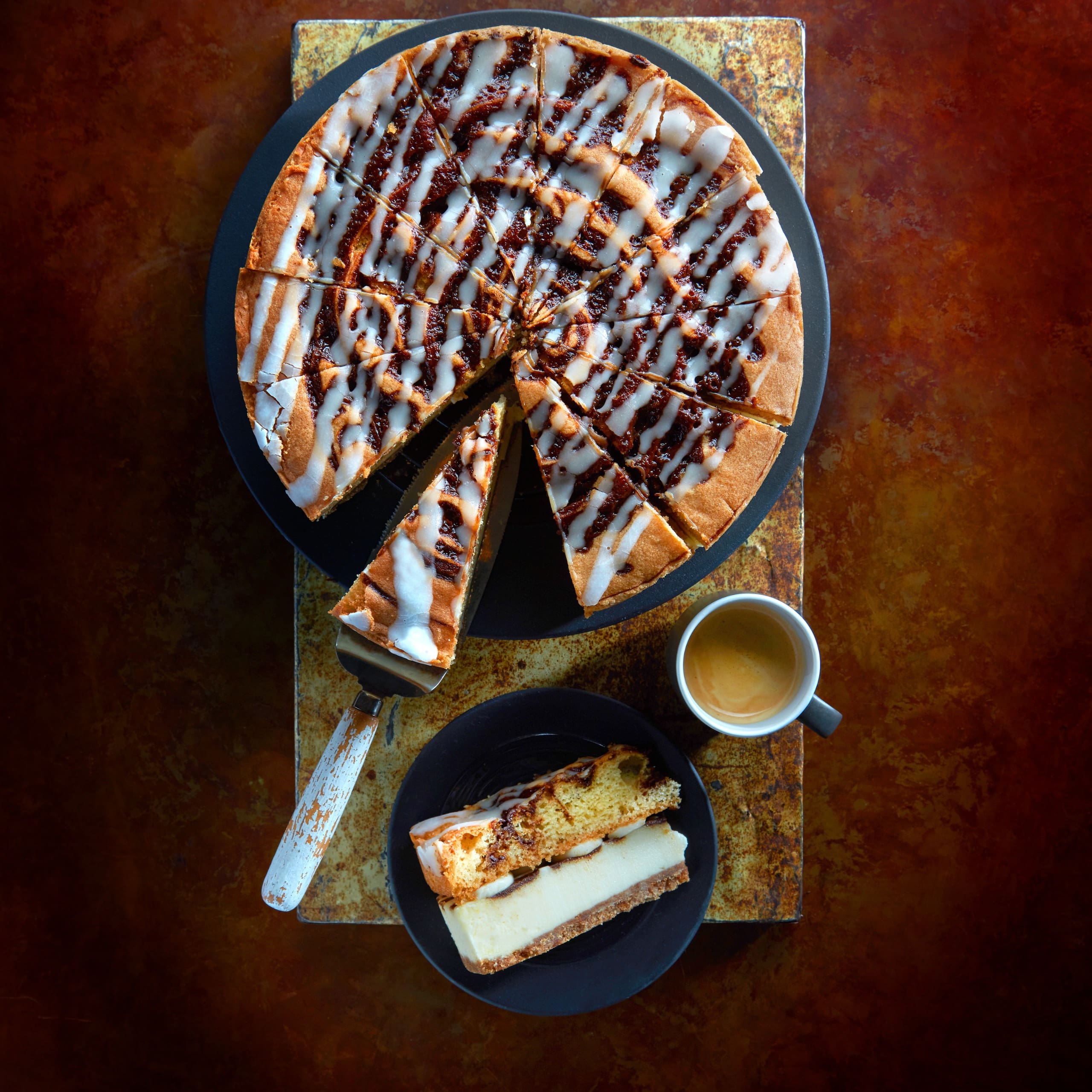 Cinnamon Swirl Cheesecake