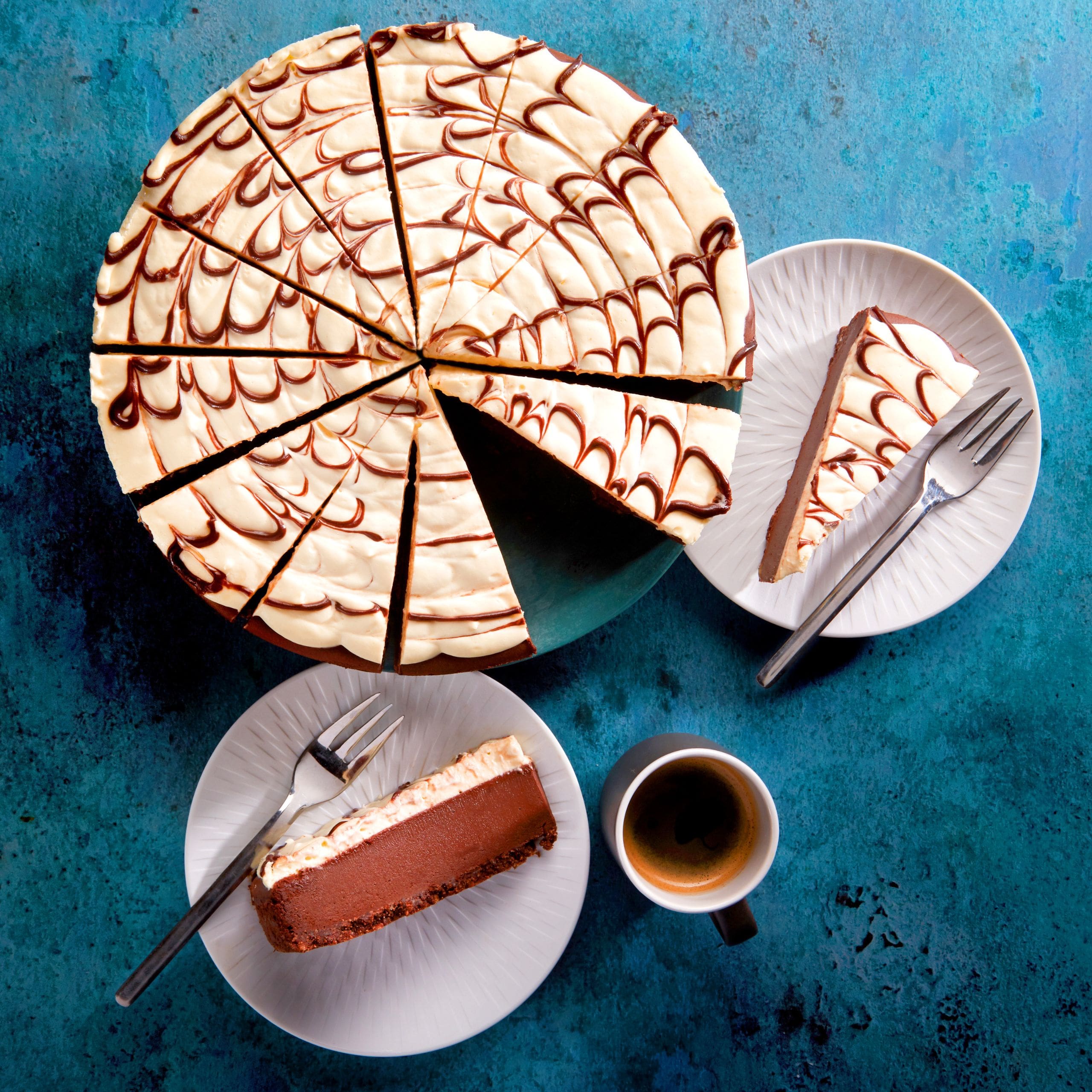 Mississippi Mud Cheesecake